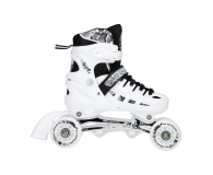 Nils Extreme Łyżworolki 4w1 NH10905 rozm. S (31-34) Białe LED - 1121592 - zdjęcie 6